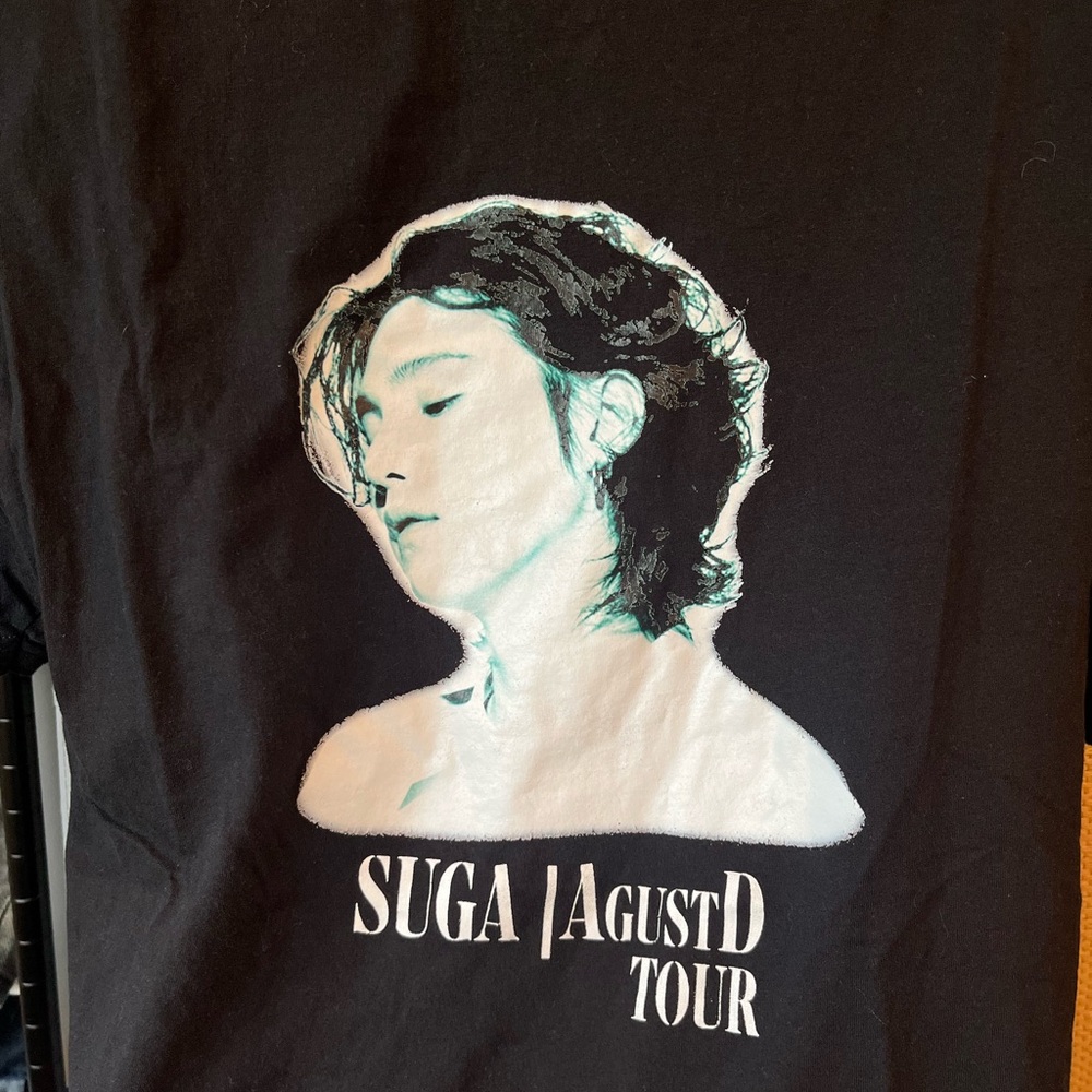 Suga | Agust D Tour Black Graphic Tee